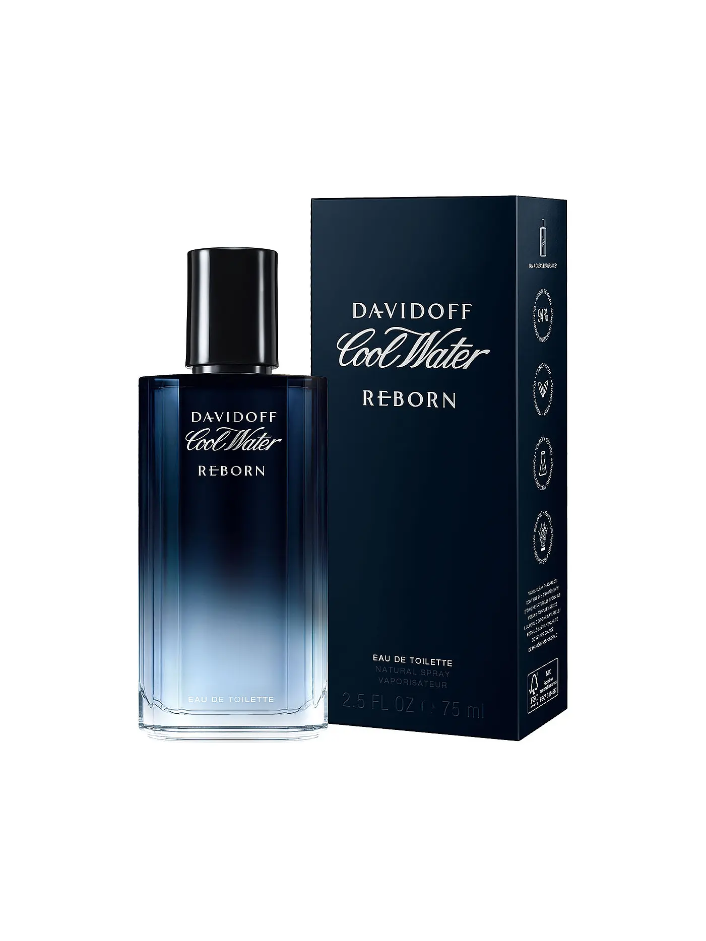 DAVIDOFF | Cool Water Reborn Man Eau de Toilette 75ml | 